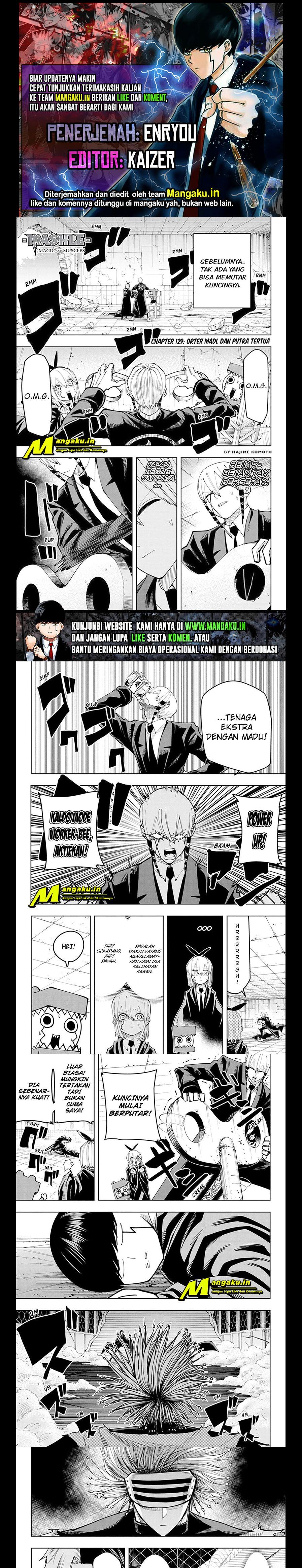 Mashle: Magic and Muscles chapter 129